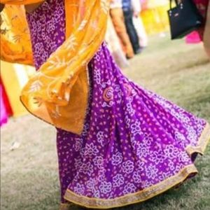 Lehenga set with lehenga, blouse and dupatta